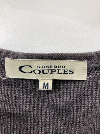 ニット/セーター/トップス/グレー/M