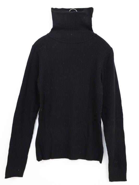 Leahmatin/ニット/セーター/トップス/ブラック/L