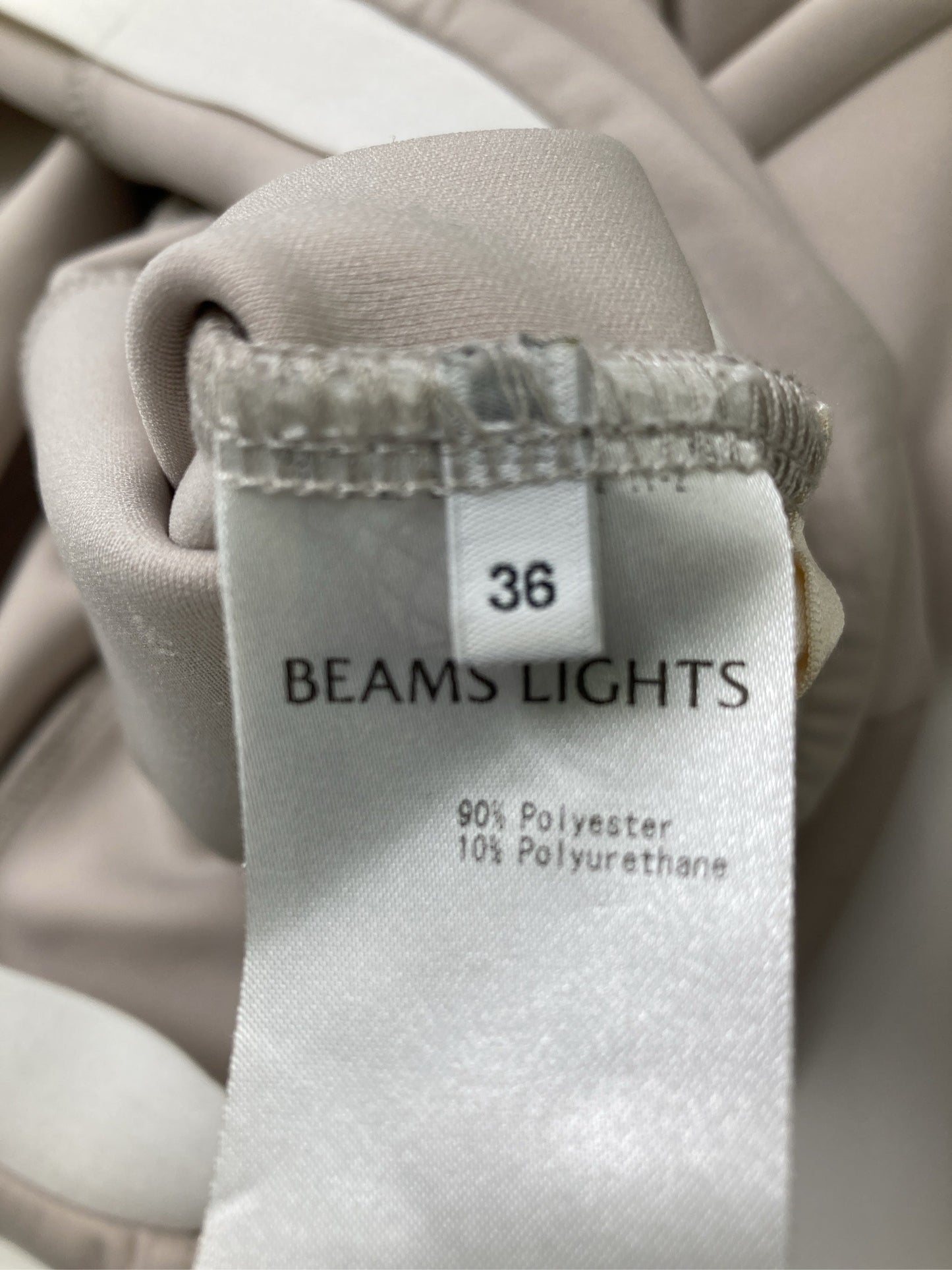 BEAMS LIGHTS/ビームスライツ/スラックス/パンツ/ベージュ/36