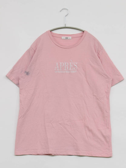 WEGO/ウィゴー/Tシャツ/カットソー/トップス/ピンク/L