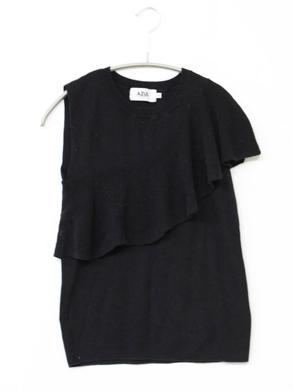 AZUL/Tシャツ/カットソー/トップス/ブラック/S
