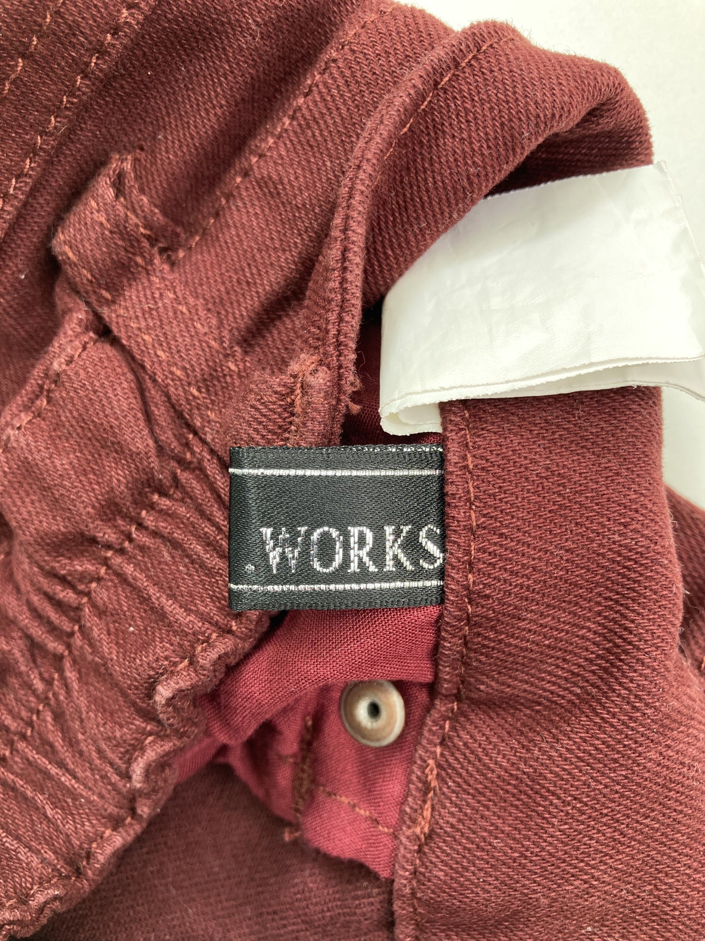 .WORKS/ショート/ミニスカート/スカート/レッド/ウエスト64　　　　ヒップ91