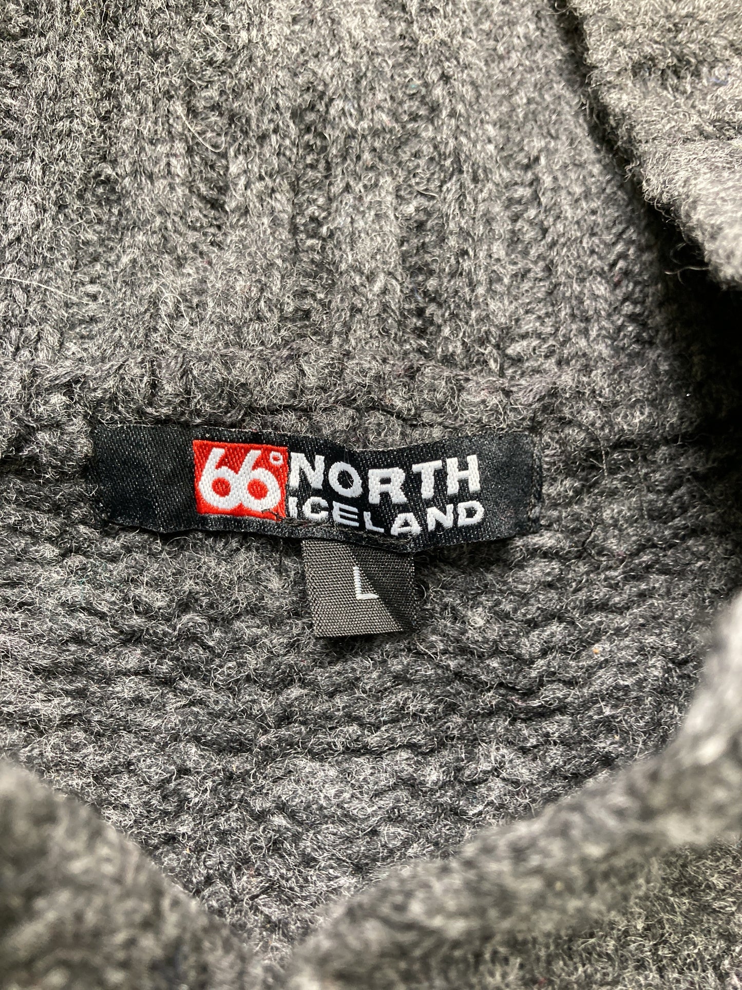 NORTH ICELAND/ニット/セーター/トップス/グレー/L