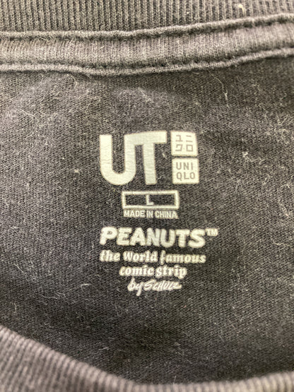UNIQLO/ユニクロ/Tシャツ/カットソー/トップス/ブラック/L