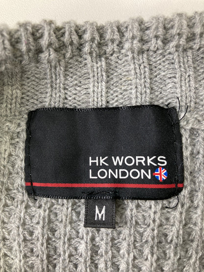 HK WORKS LOMDON/ベスト/トップス/グレー/M