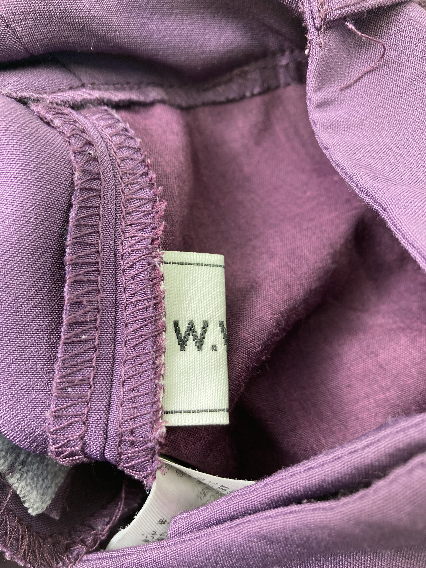 W.W.G/フーズフーギャラリー/スラックス/パンツ/パープル/F