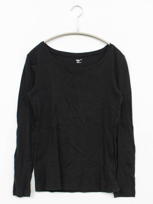 GAP/ギャップ/Tシャツ/カットソー/トップス/ブラック/XS