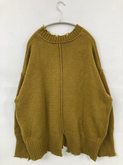 archives/アルシーヴ/ニット/セーター/トップス/イエロー/M