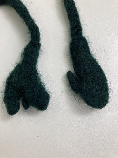 ニットキャップ/ビーニー/帽子/グリーン