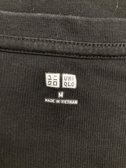 UNIQLO/ユニクロ/Tシャツ/カットソー/トップス/ブラック/M
