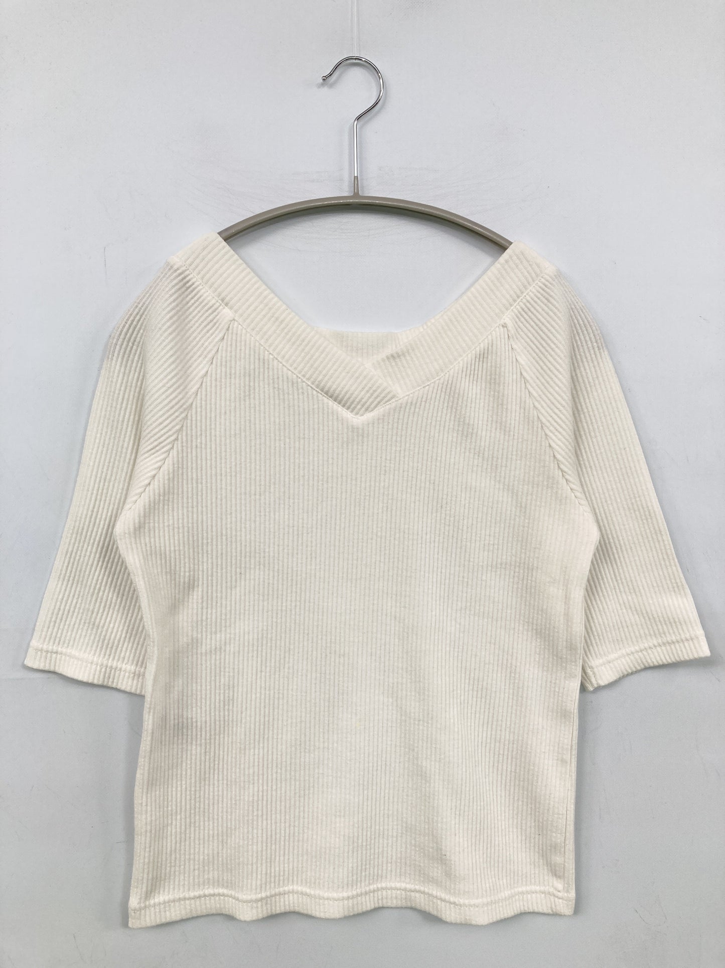 GLACIER/グラシア/ニット/セーター/トップス/ホワイト/M