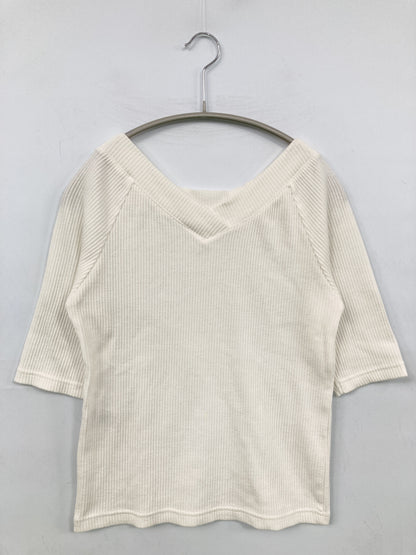 GLACIER/グラシア/ニット/セーター/トップス/ホワイト/M