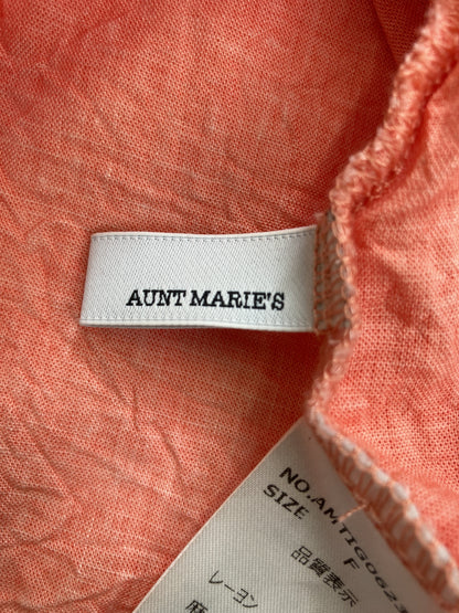AUNT MARIE'S/アントマリーズ/シャツ/ブラウス/トップス/ピンク/F