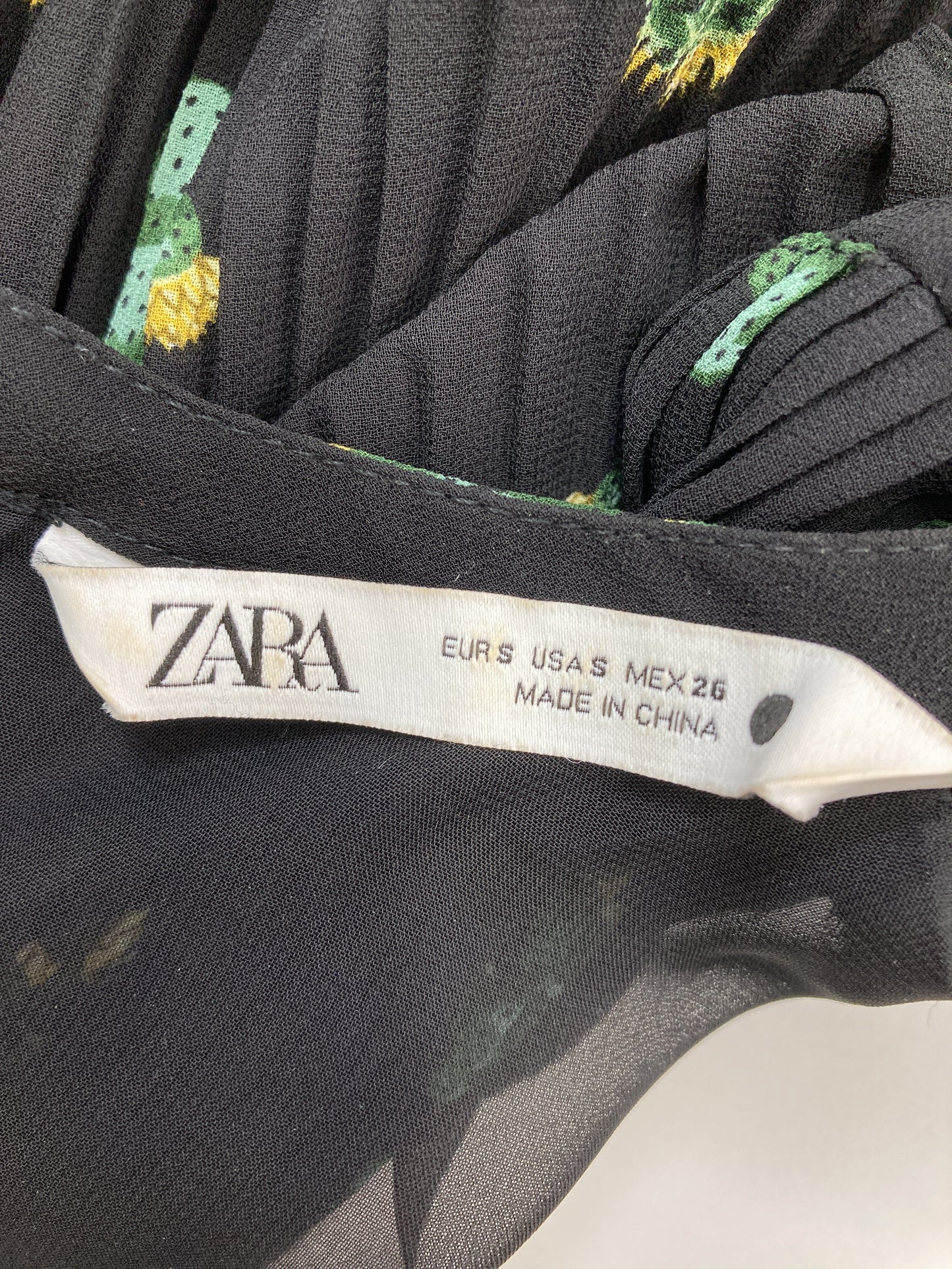 ZARA/ザラ/ワンピース/ワンピース/ドレス/ブラック/S