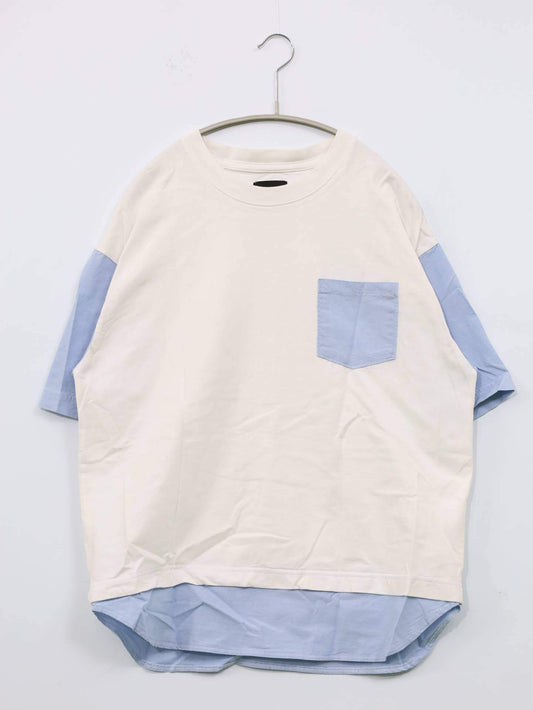 EDWIN/Tシャツ/カットソー/トップス/ホワイト/M