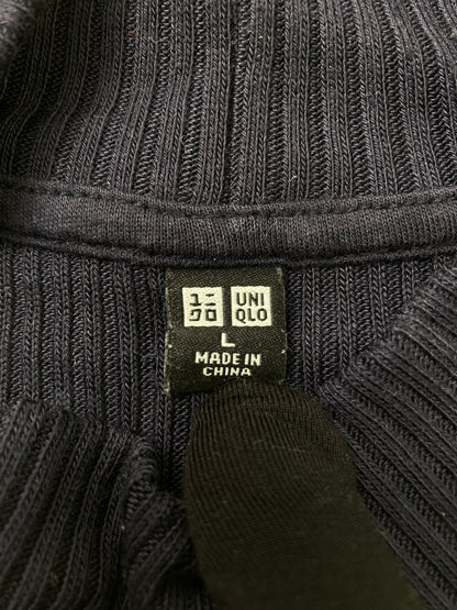 UNIQLO/ユニクロ/ニット/セーター/トップス/ブラック/L