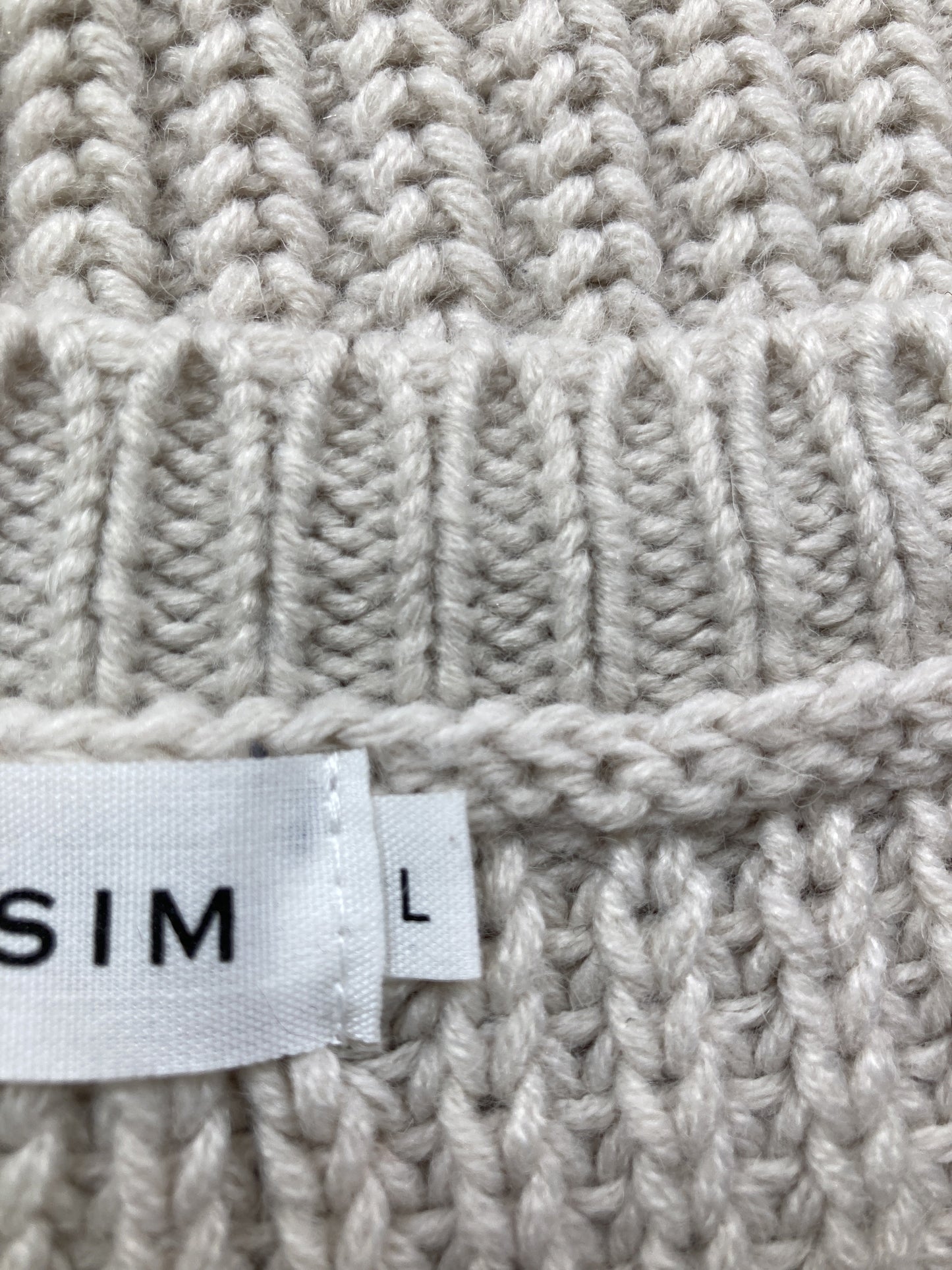 LEPSIM/レプシィム/ニット/セーター/トップス/グレー/L