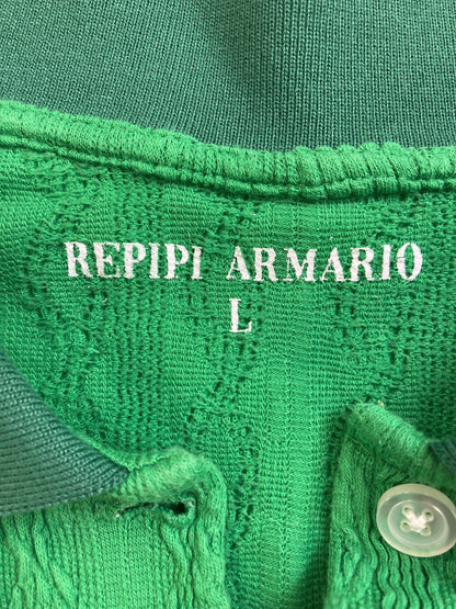 REPIPI ARMARIO/ポロシャツ/トップス/ライトグリーン/L