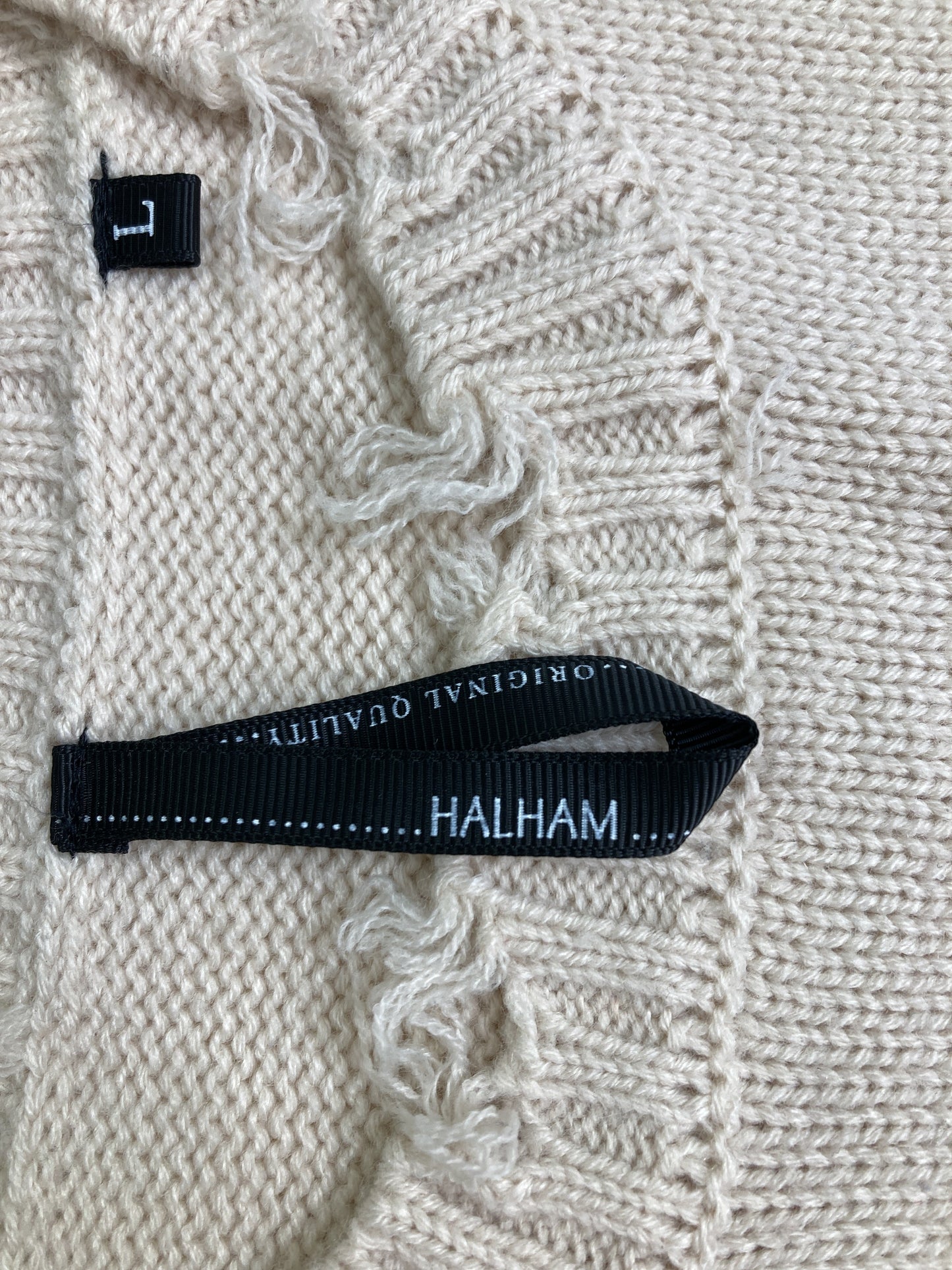 HALHAM/ハルハム/ベスト/トップス/ベージュ/L
