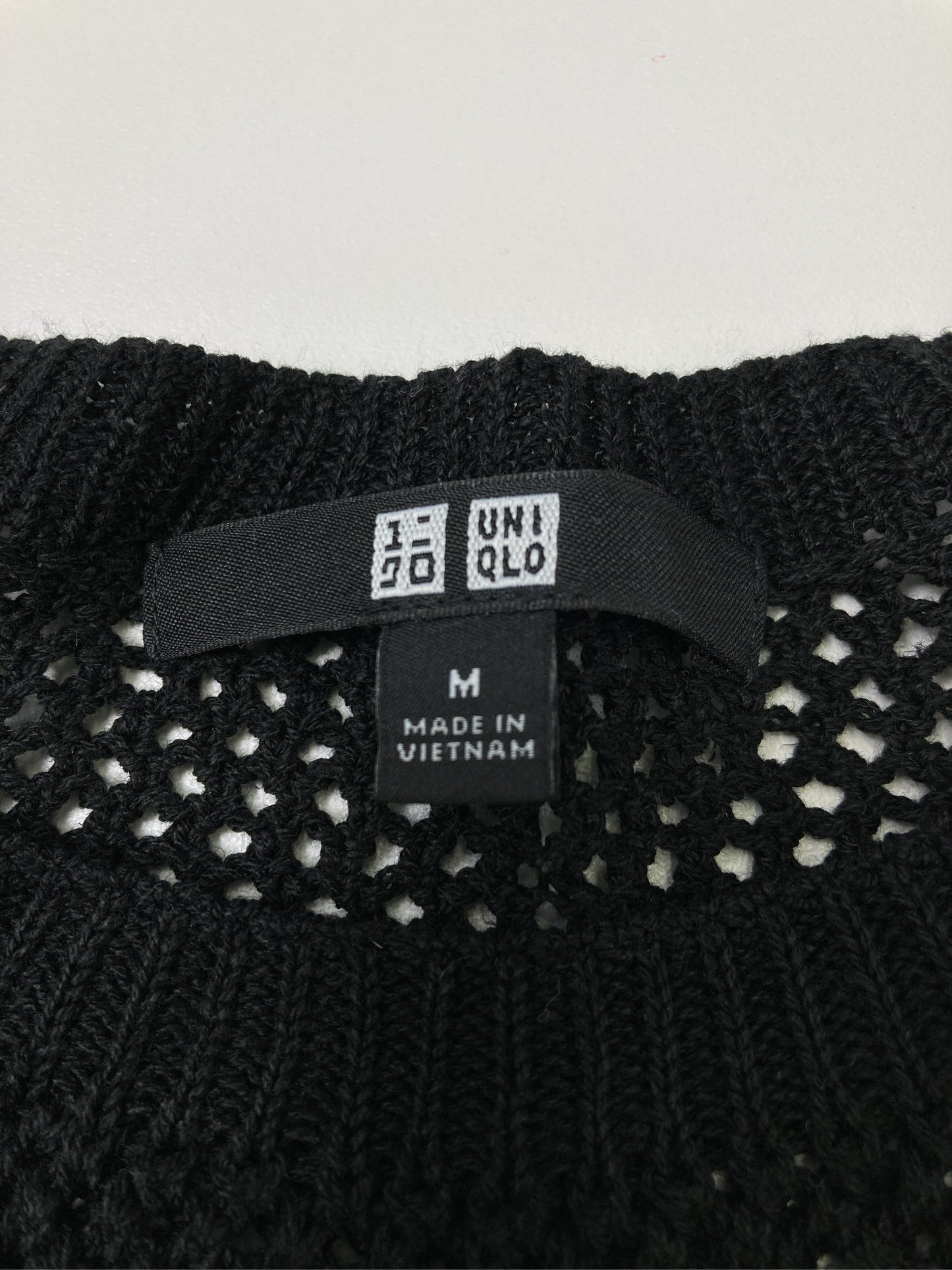 UNIQLO/ユニクロ/Tシャツ/カットソー/トップス/ブラック/M
