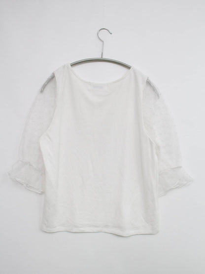 LOWRYS FARM/ローリーズファーム/Tシャツ/カットソー/トップス/ホワイト/M