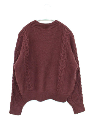 ROPE PICNIC/ロペピクニック/ニット/セーター/トップス/ブラウン/38