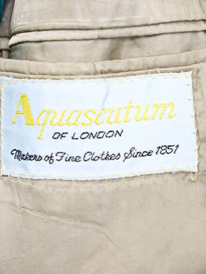 Aquascutum/テーラードジャケット/ジャケット/アウター/グリーン