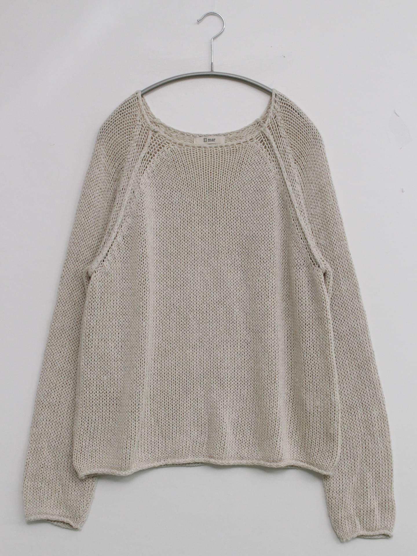 el mar/ニット/セーター/トップス/アイボリー/ONE
