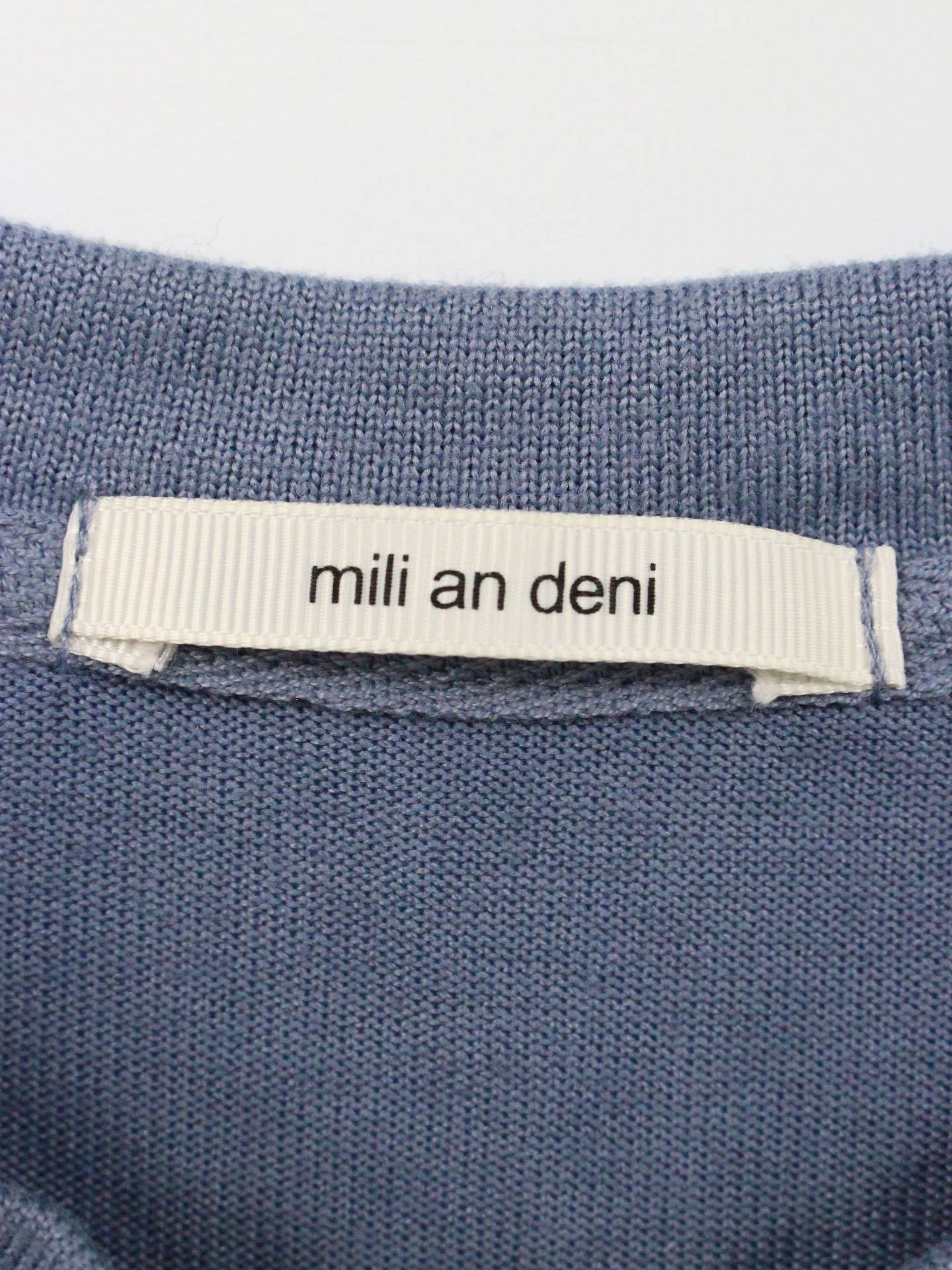 mili an deni/ワンピース/ワンピース/ドレス/ブルー/M