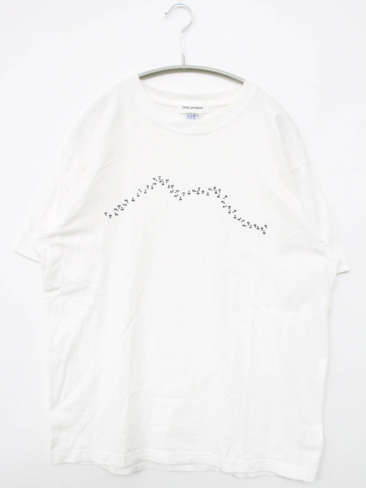 Oops products/Tシャツ/カットソー/トップス/ホワイト/L