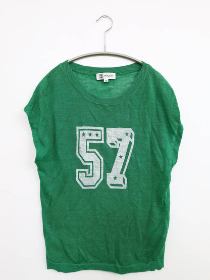 MICHEL KLEIN/ニット/セーター/トップス/グリーン/38