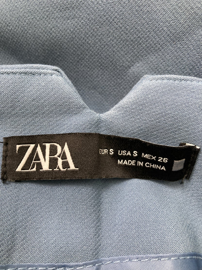 ZARA/ザラ/スラックス/パンツ/スカイブルー/S