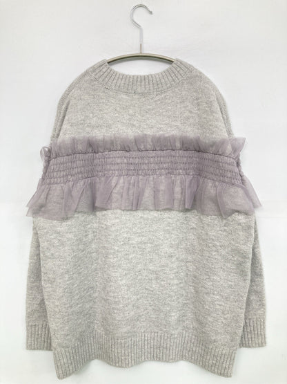 ニット/セーター/トップス/グレー/F