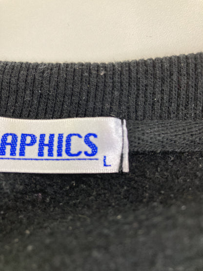 T-GRAPHICS/スウェット/トップス/ブラック/L