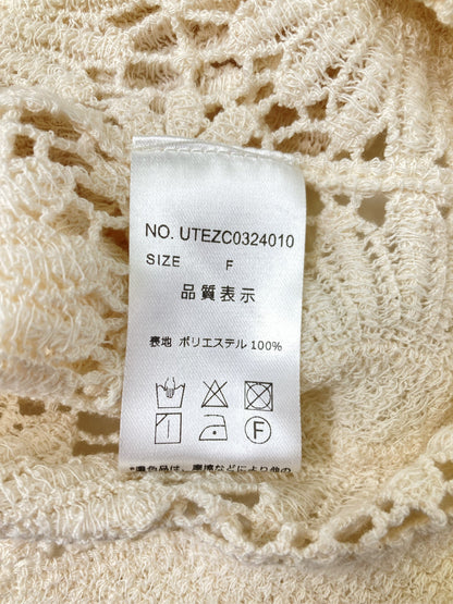 Unitage/カーディガン/ボレロ/トップス/アイボリー/F