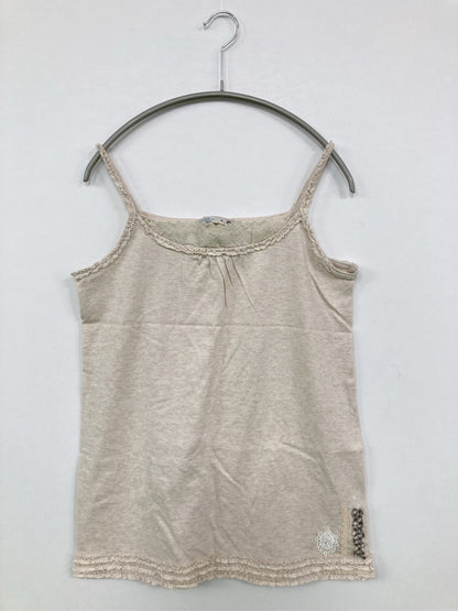 kusuguru/キャミソール/トップス/ベージュ/バスト79~87cm 身長154～162cm