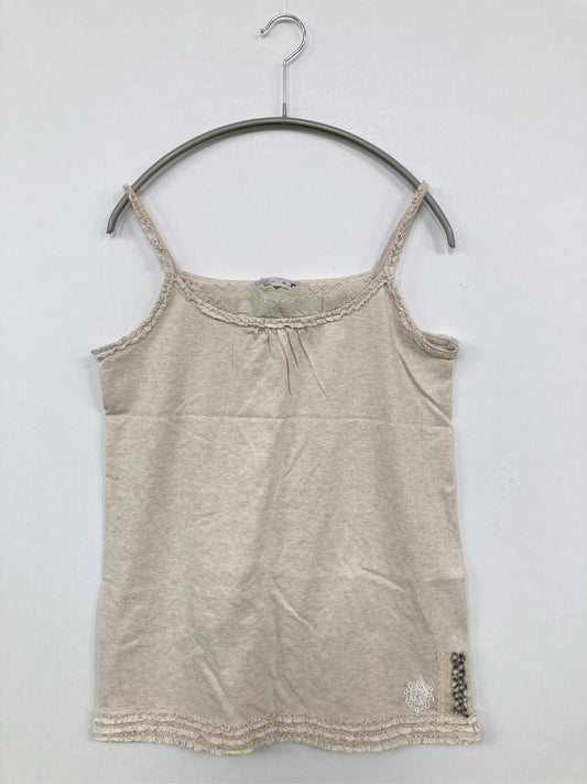 kusuguru/キャミソール/トップス/ベージュ/バスト79~87cm 身長154～162cm