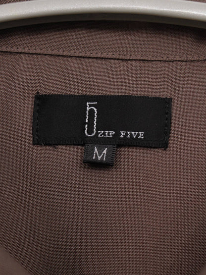 ZIP FIVE/シャツ/ブラウス/トップス/ブラウン/M