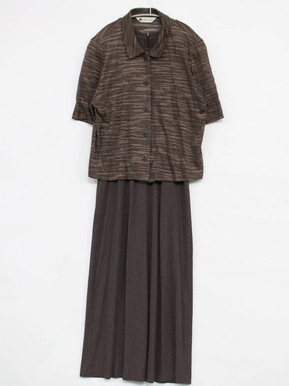 CATLE CLUB/セットアップ/ジャケット/アウター/ブラウン