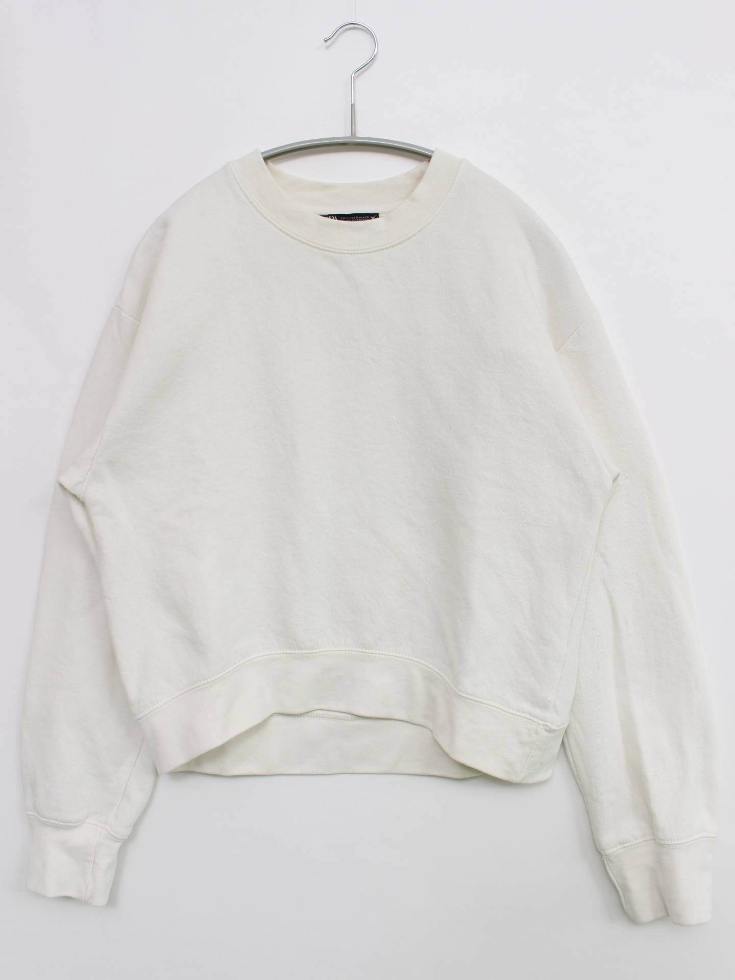 ZARA/ザラ/スウェット/トップス/アイボリー/S