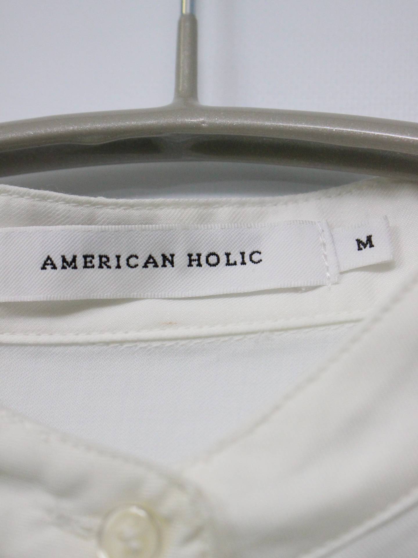 AMERICAN HOLIC/アメリカンホリック/シャツワンピース/ワンピース/ドレス/ホワイト/M