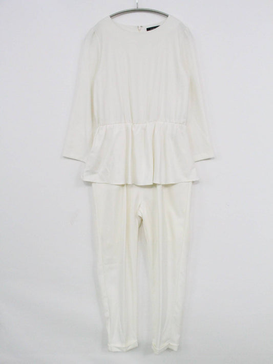 BLISS POINT/つなぎ/オールインワン/オールインワン・サロペット/ホワイト/M