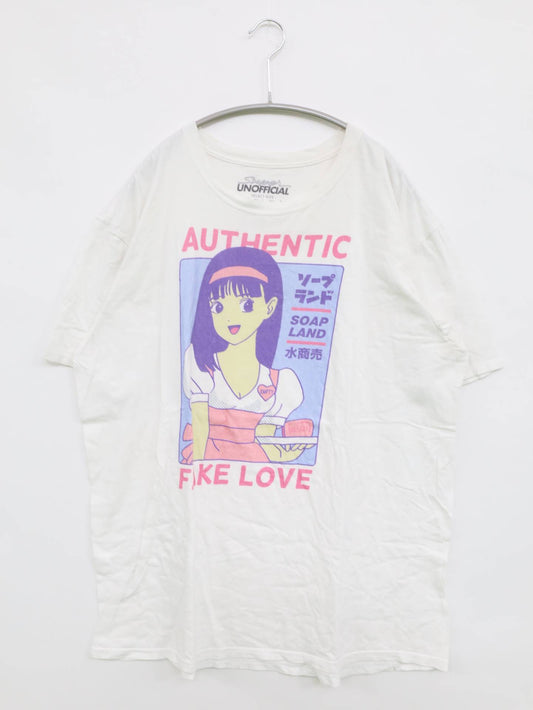 SuperUNOFFICIAL/Tシャツ/カットソー/トップス/ホワイト/ＸＬ