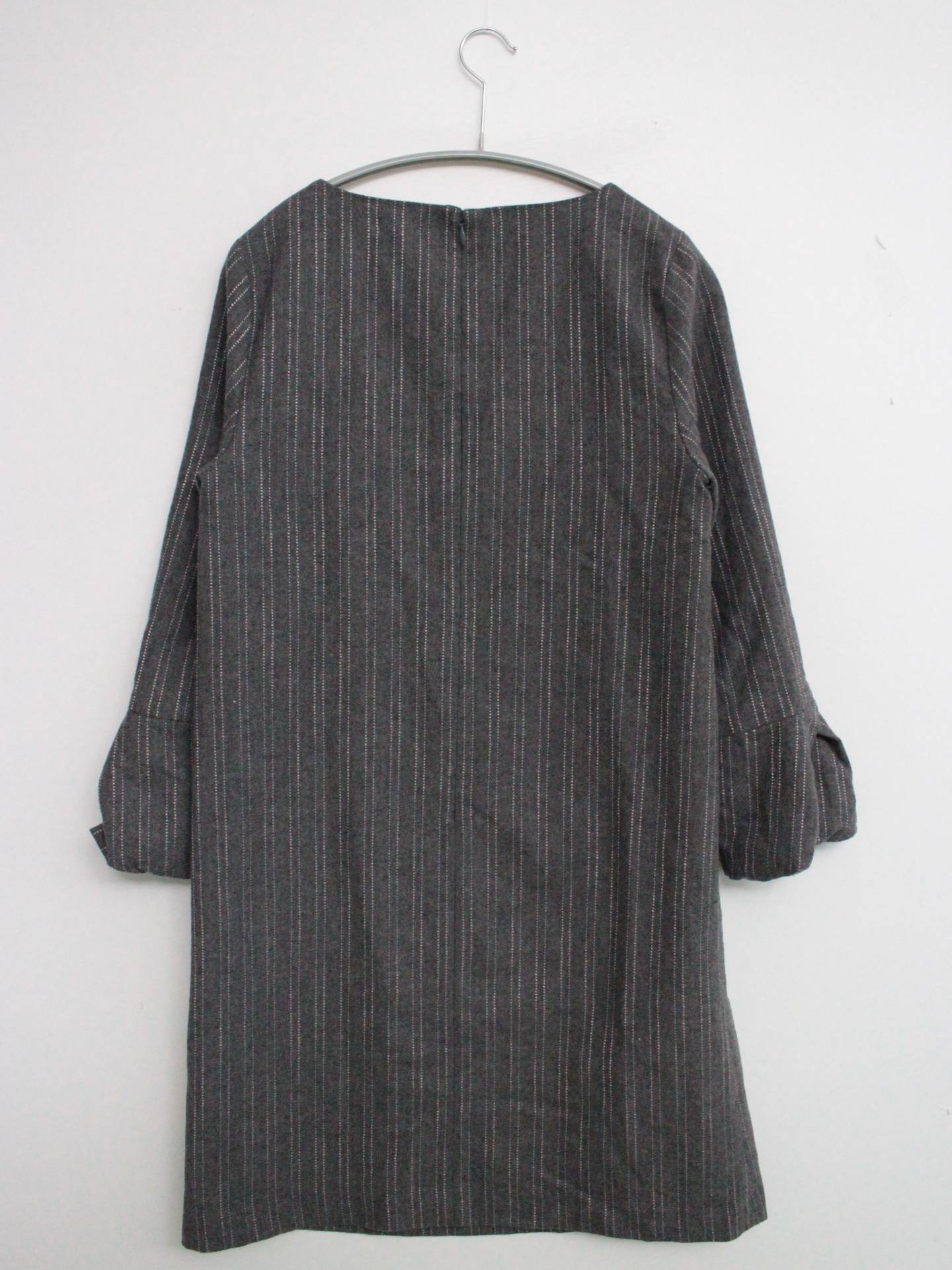 FABIA/チュニック/ワンピース/ドレス/グレー/M