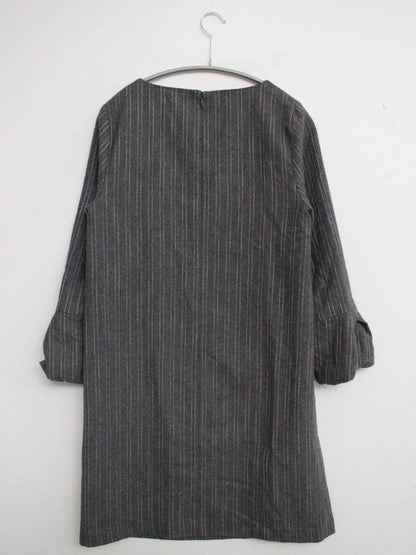 FABIA/チュニック/ワンピース/ドレス/グレー/M