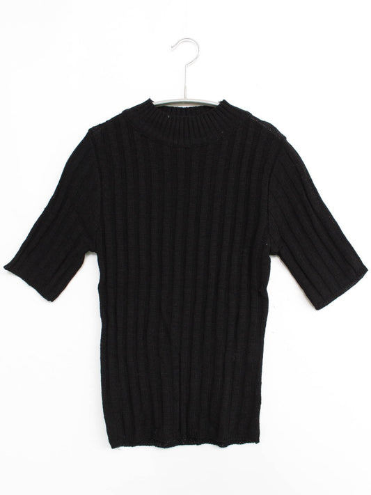 feu/Tシャツ/カットソー/トップス/ブラック/F