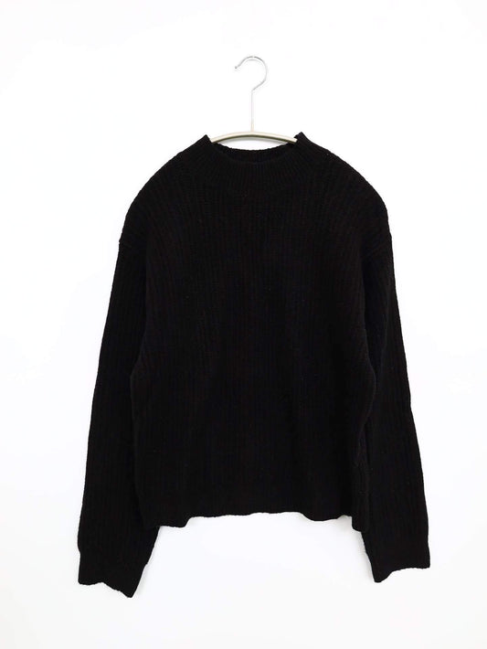 UNIQLO/ユニクロ/ニット/セーター/トップス/ブラック/S