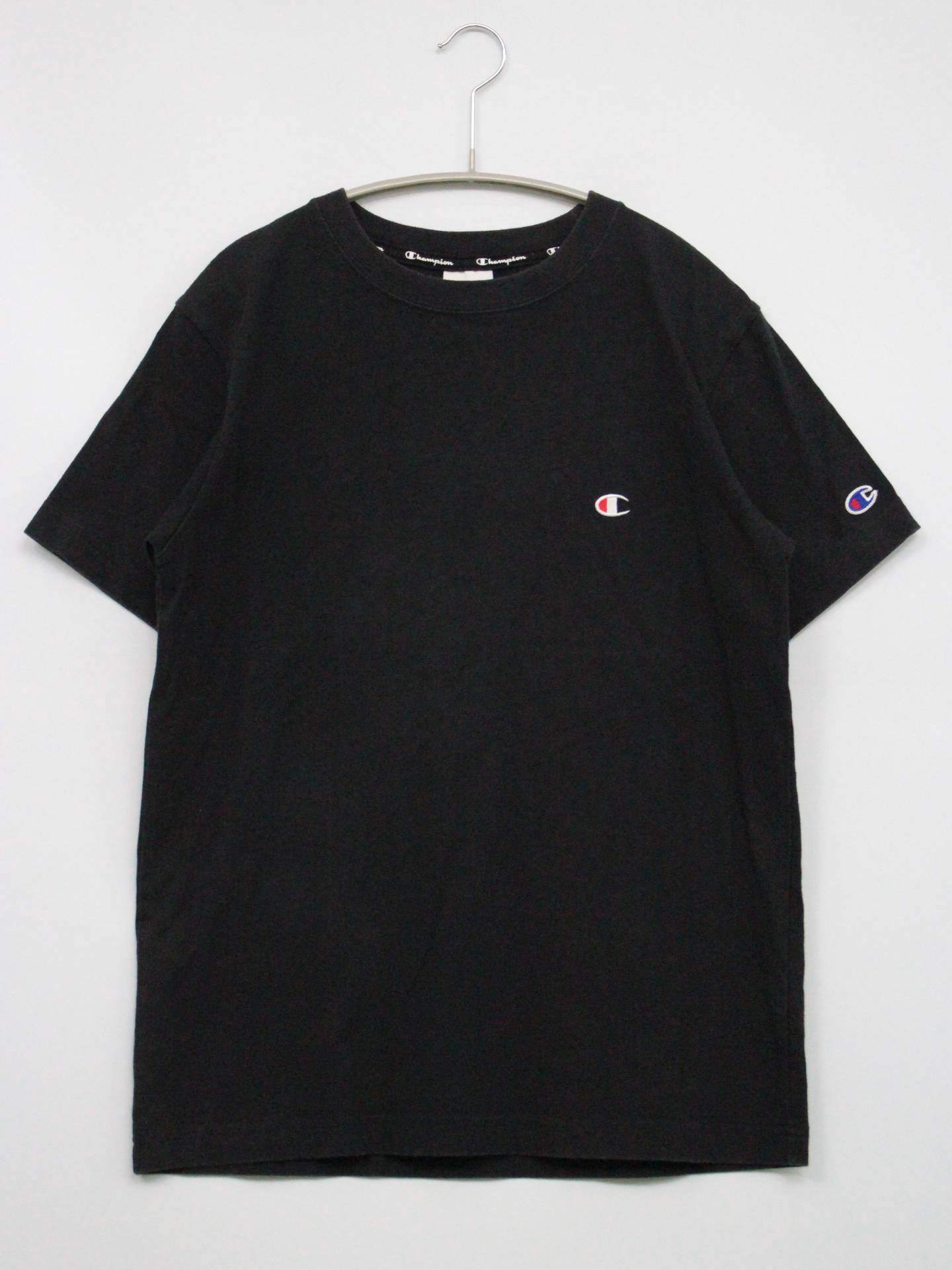 Champion/チャンピオン/Tシャツ/カットソー/トップス/ブラック/MEDIUM
