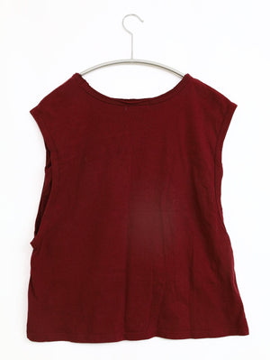 WEGO/ウィゴー/ノースリーブ/トップス/レッド/F