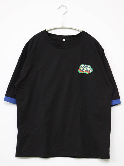 Tシャツ/カットソー/トップス/ブラック/L